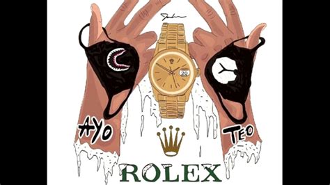 rolex clean ayo and teo 1 hour|Rolex 1 hour song.